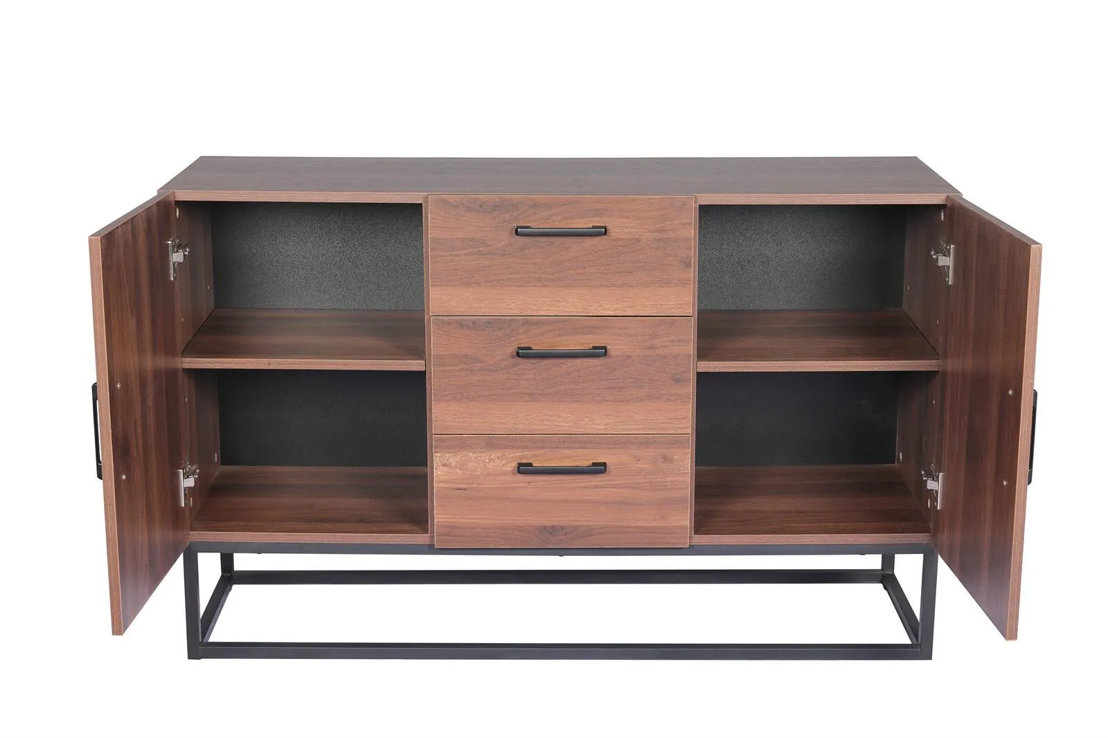 120cm Wooden TV Cabinet Entertainment Unit Stand Storage Shelf Cupboard Organiser by YES4HOMES