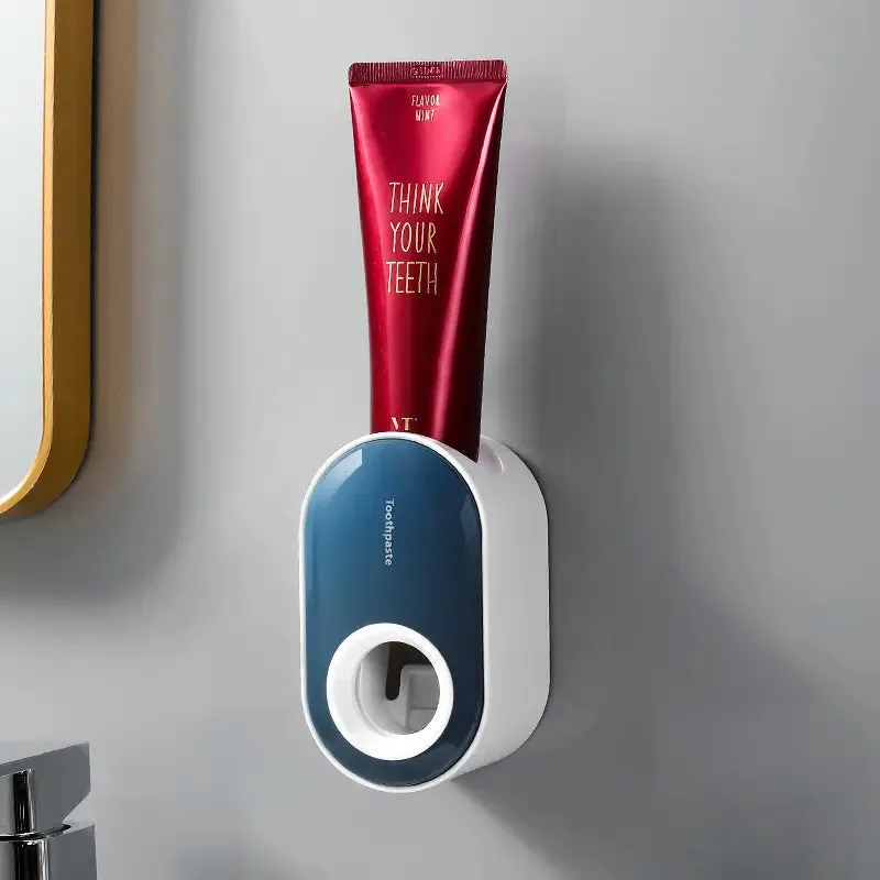 2-Pack:  Wall-Mounted Automatic Toothpaste Dispenser