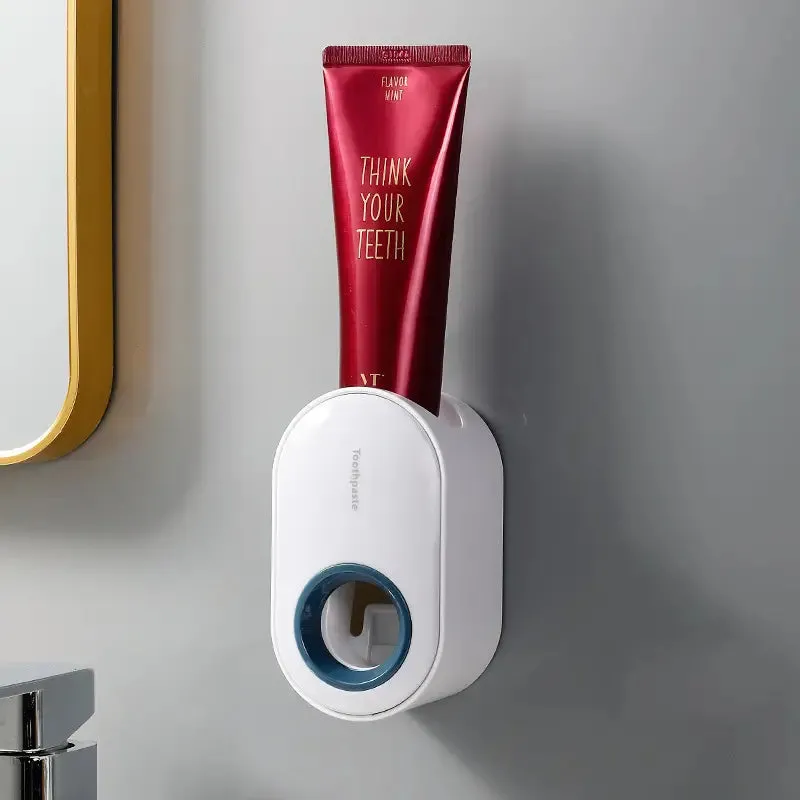 2-Pack:  Wall-Mounted Automatic Toothpaste Dispenser