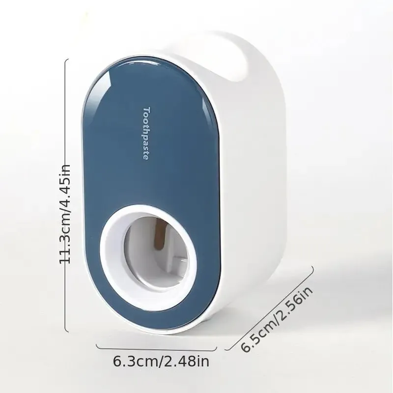 2-Pack:  Wall-Mounted Automatic Toothpaste Dispenser