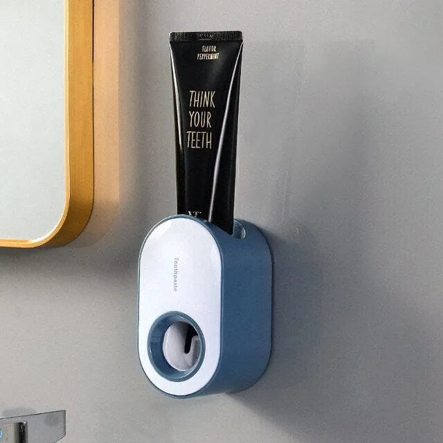 2-Pack:  Wall-Mounted Automatic Toothpaste Dispenser