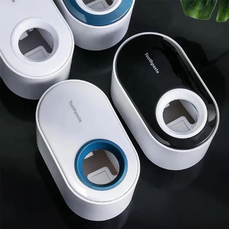 2-Pack:  Wall-Mounted Automatic Toothpaste Dispenser