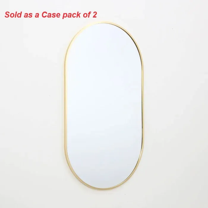 20" x 36"  Gold Mirror (Pack of 2 mirrors)