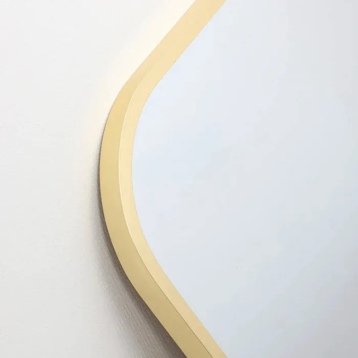 30" x 26"  Gold Mirror (Pack of 2 Mirrors)