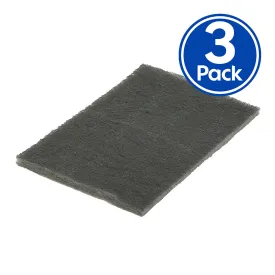 3M 7446 Scotch Brite Grey Blending Hand Pad 150mm x 230mm x 3 Pack