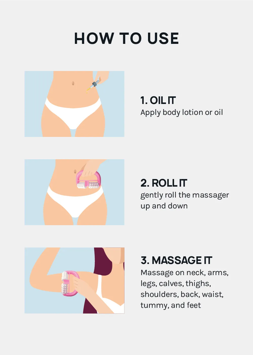 A  Cellulite Massage Roller