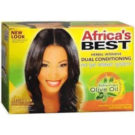 Africa's Best Organics Herbal Intensive Dual Conditioning No Lye Relaxer - Regular