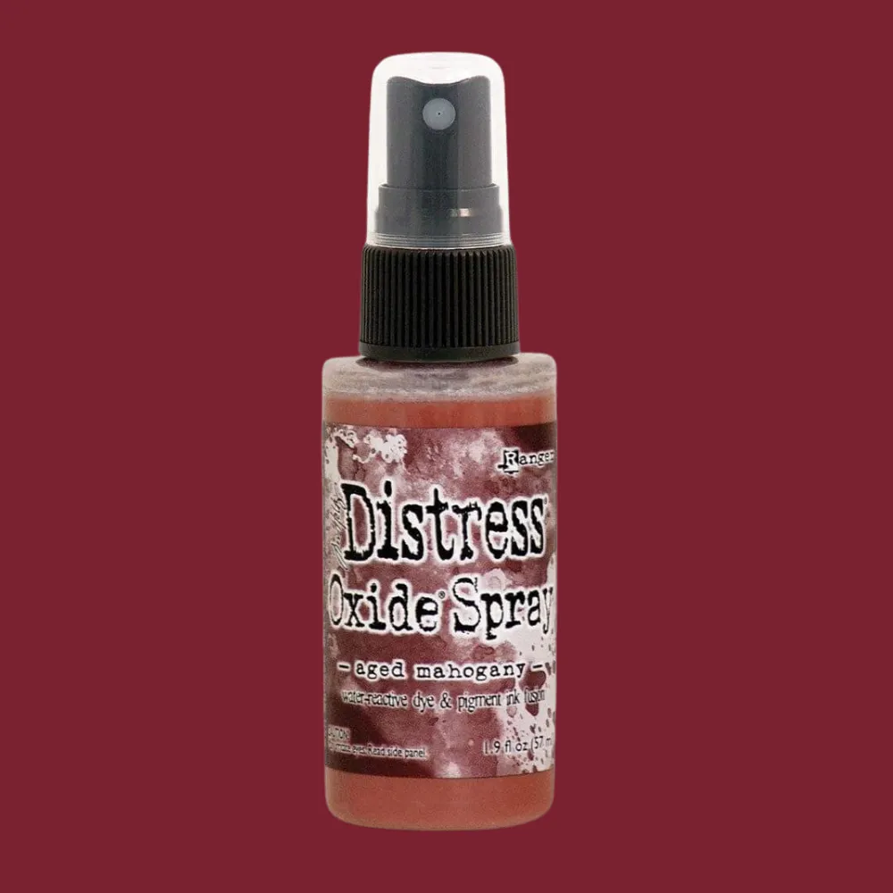Aged Mahogany Distress Oxide Spray