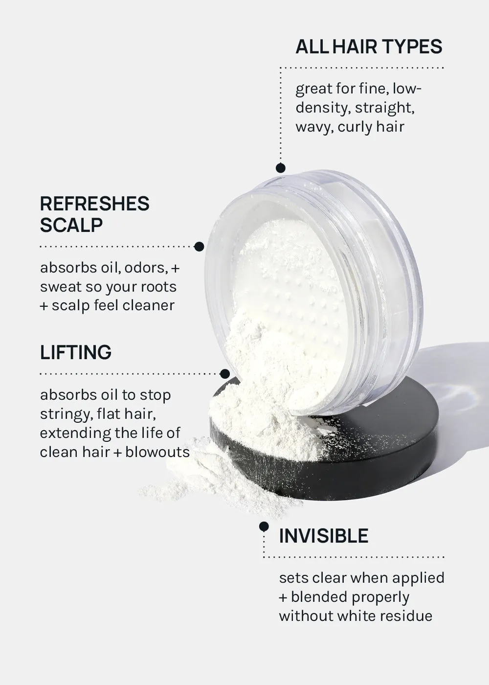 AOA Dry Shampoo Hair Powder