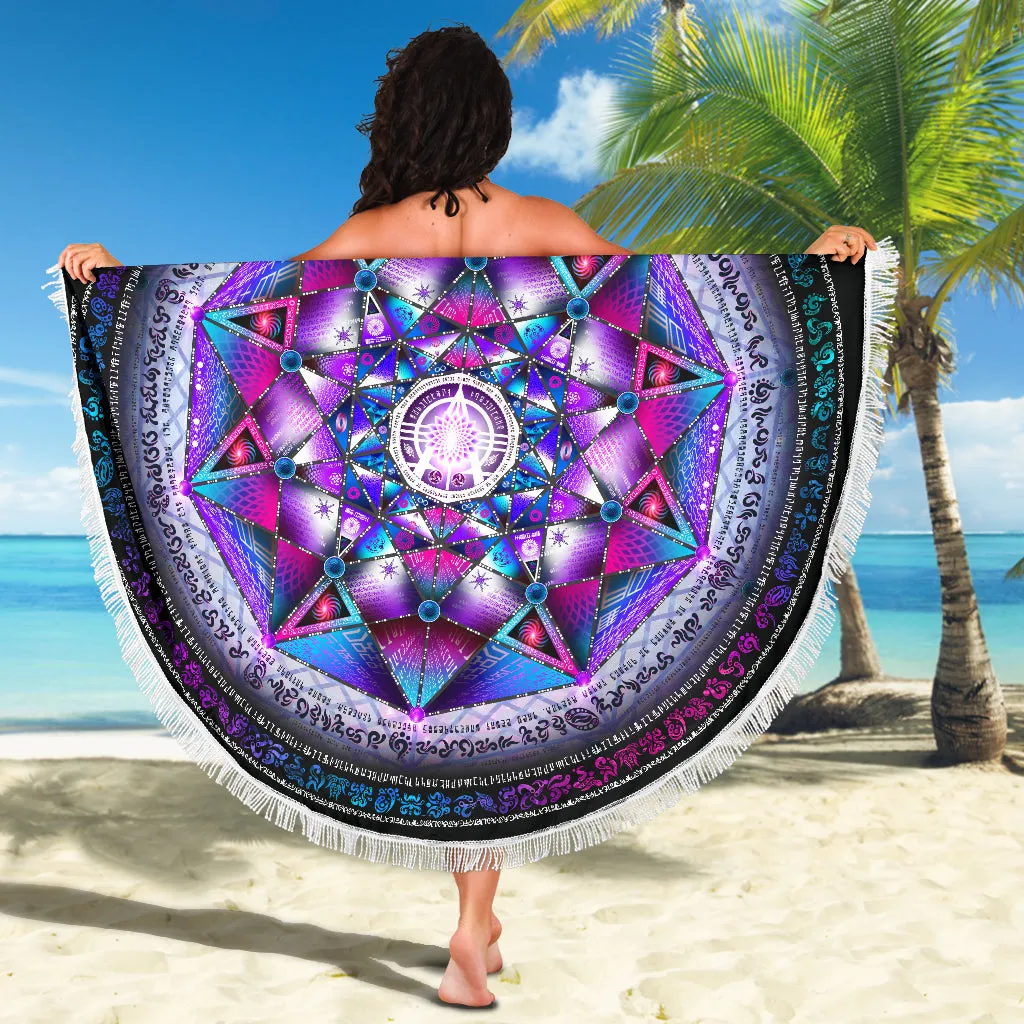 Arcturian Template Beach Blanket