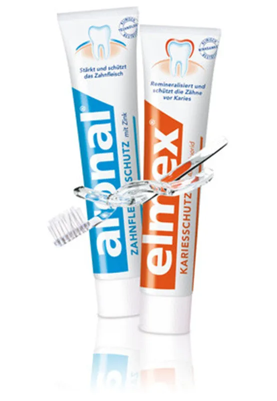 Aronal   Elmex - Day and Night Toothpaste