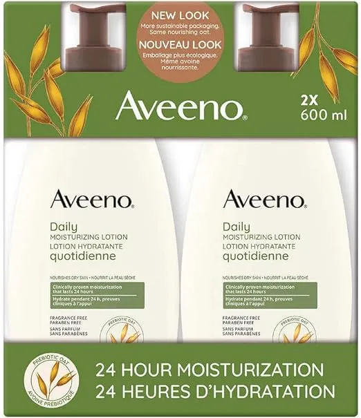 Aveeno Daily Moisturizing Lotion 710 ml Pack Of 2