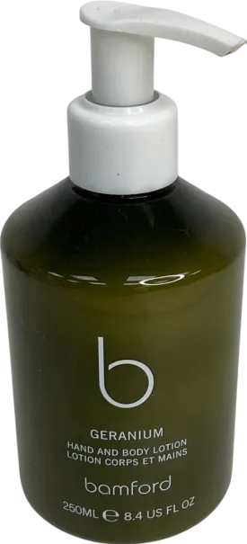 bamford Geranium Hand And Body Lotion 250mL
