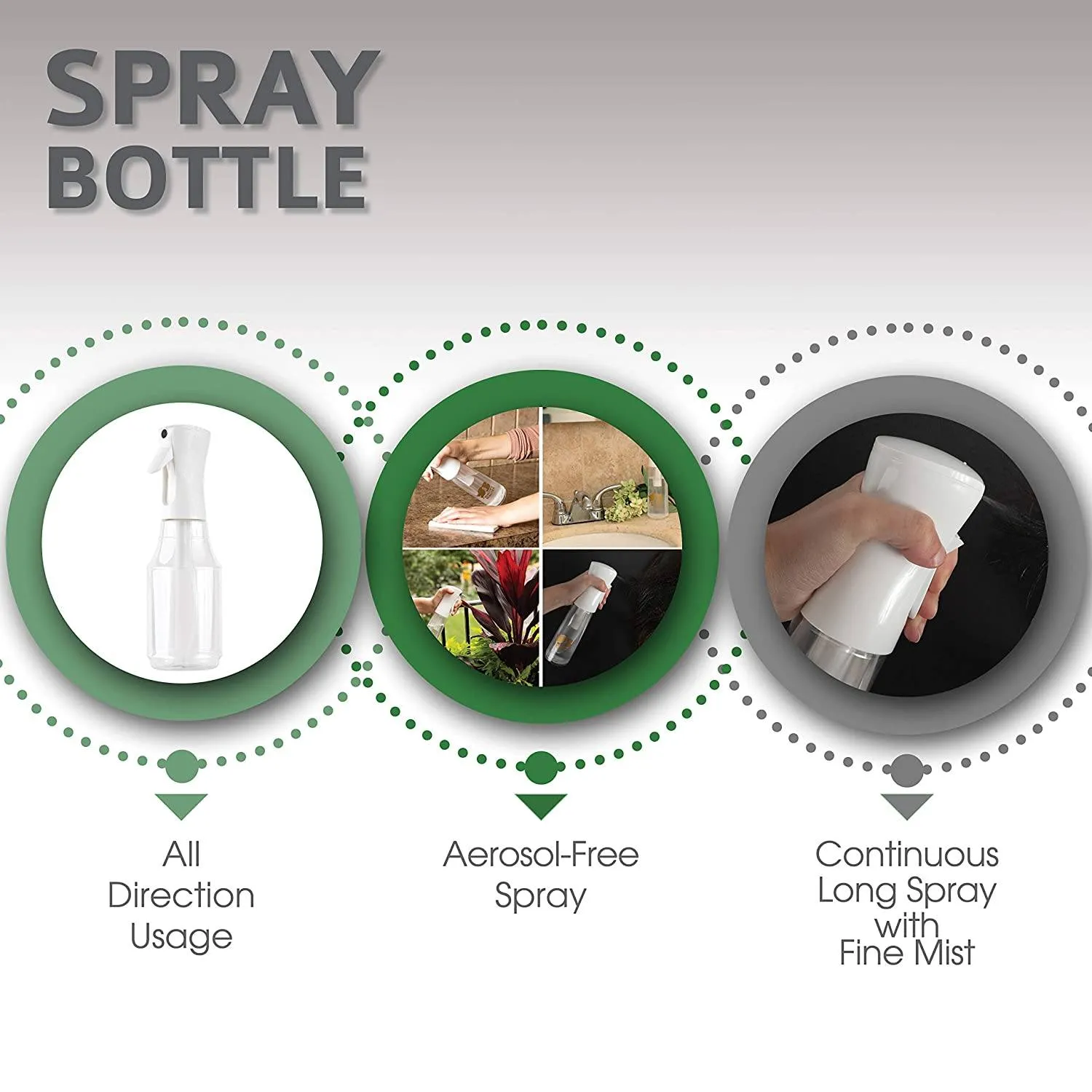 Beautify Beauties Hair Spray Bottle – Ultra Fine Continuous Water Mister