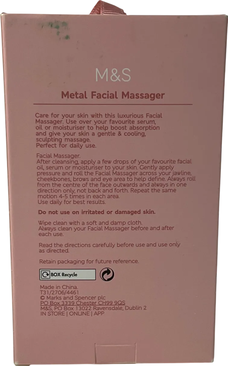 Bloom Sculpting Metal Facial Massager One size