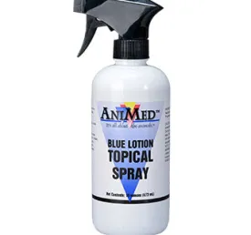 BLUE LOTION TOPICAL ANIMAL ANTISEPTIC SPRAY 16 OZ