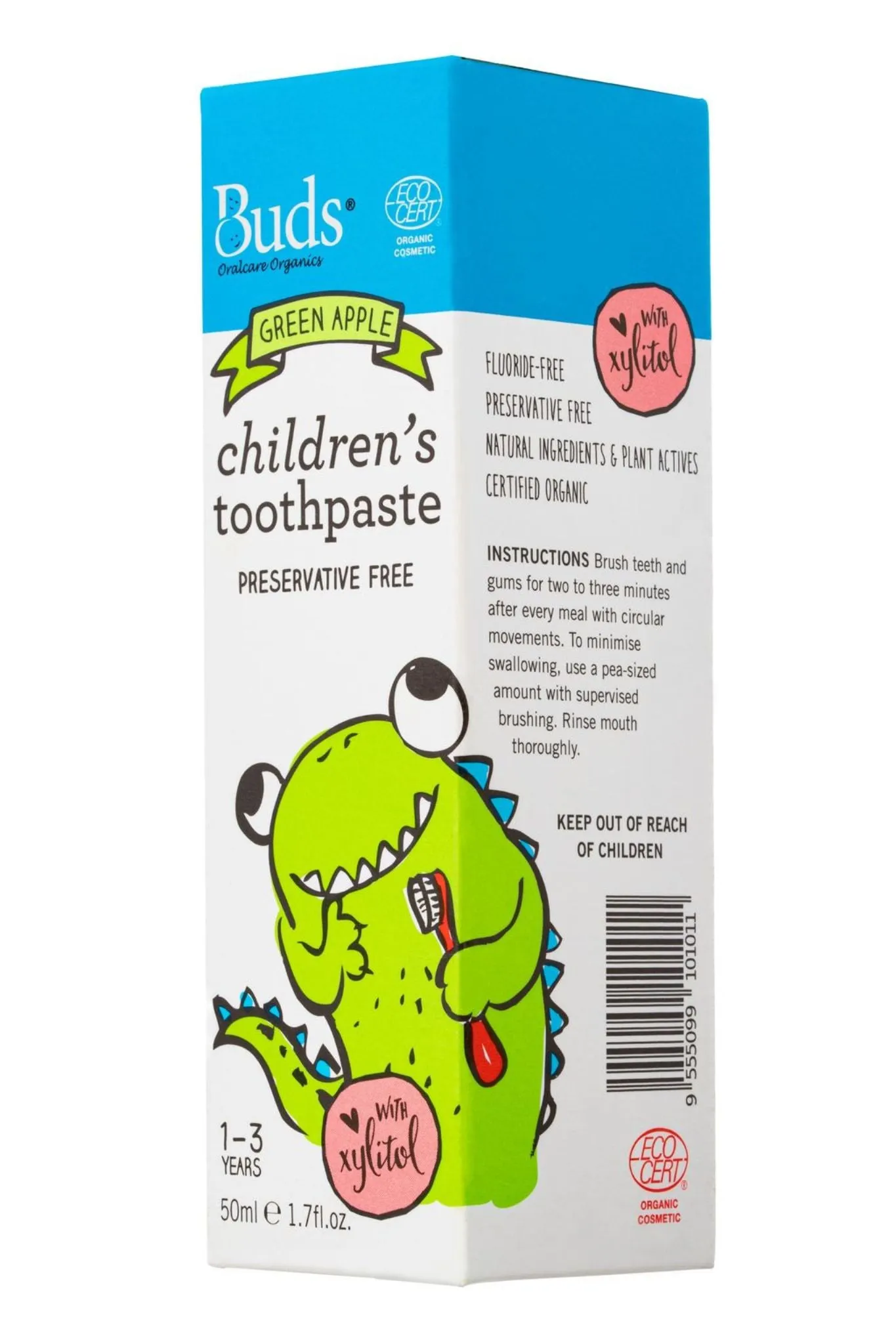 Buds Toothpaste with Xylitol 50ml