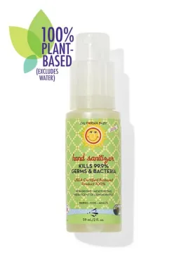 California Baby Hand sanitizer Natural Lemon Myrtle 2 oz