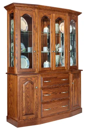 Cantilever 4-Door Hutch