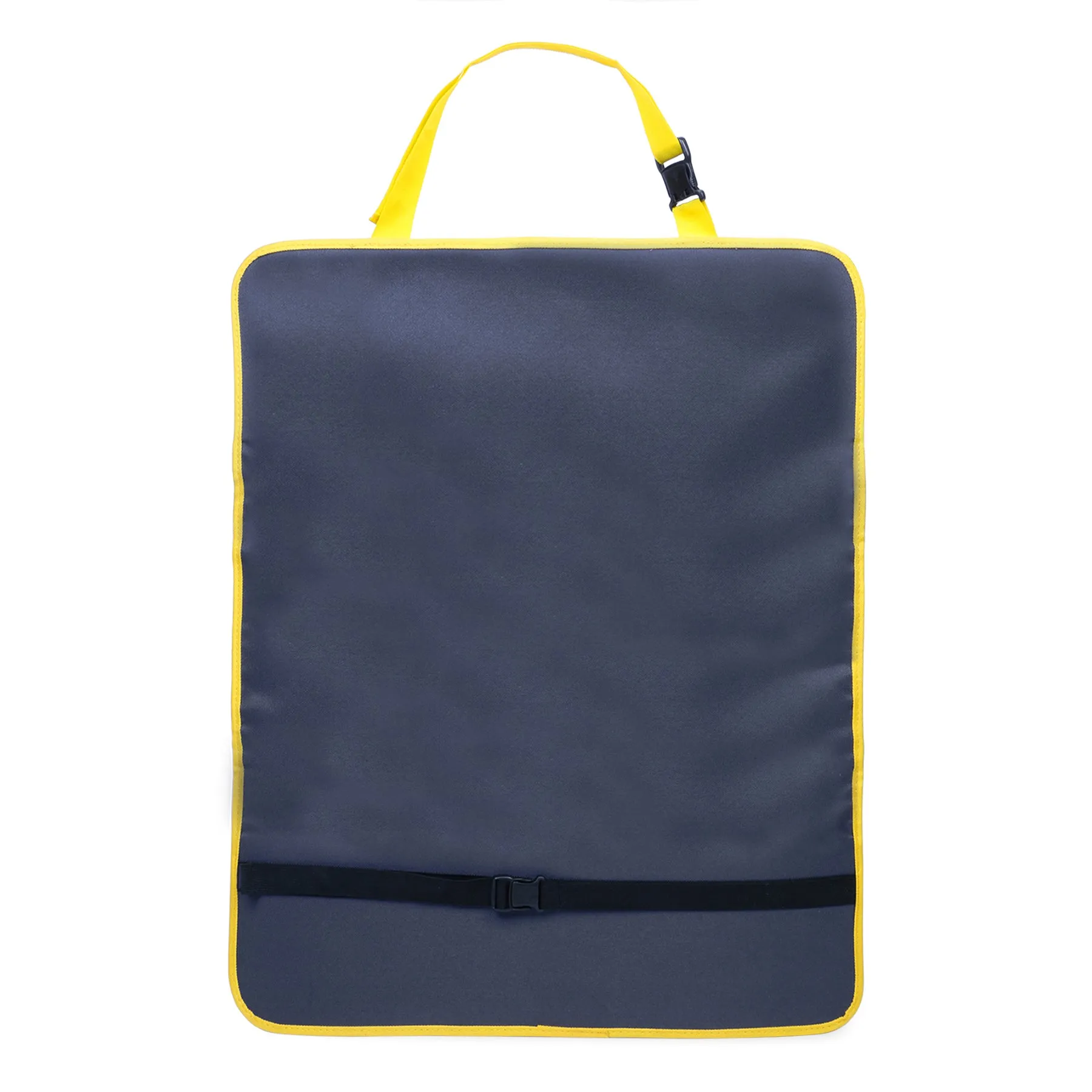 Car Seat/Travel Organizer - Raindrop Yellow