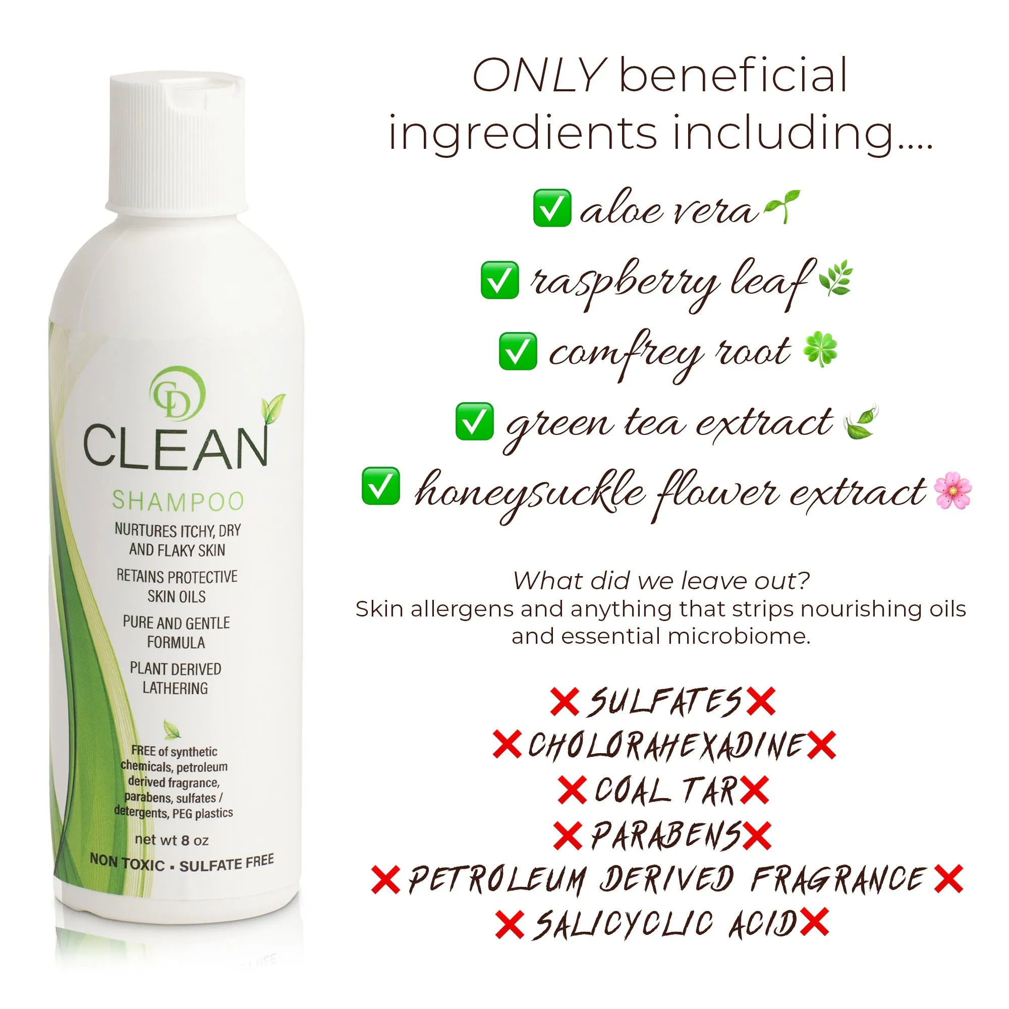CD CLEAN Shampoo - 8oz