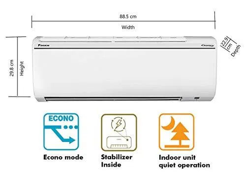 Daikin DTKL50UV16  1.5 Ton 3 Star Inverter Split AC