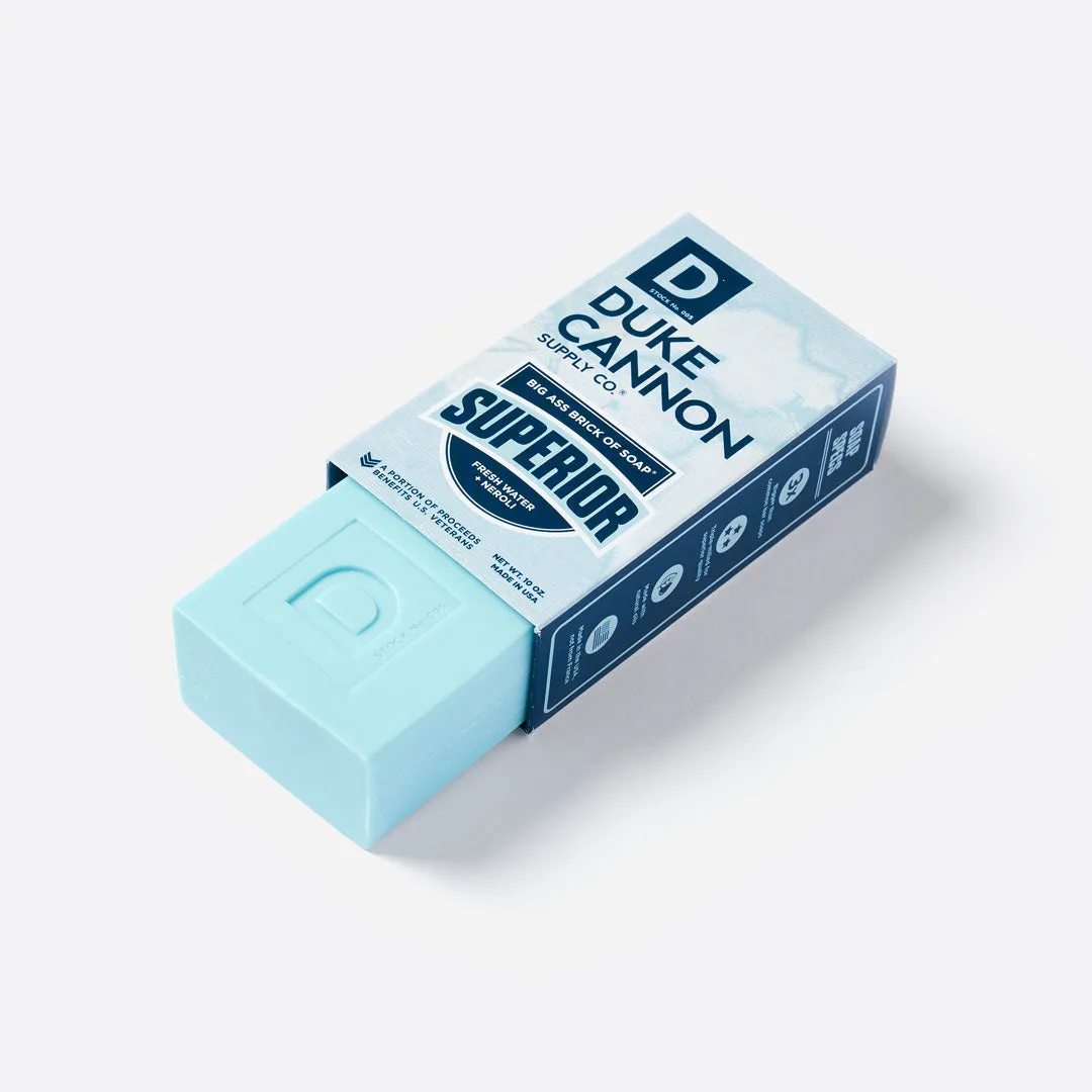 DUKE CANNON Big Ass Brick of Soap- Superior 10oz.