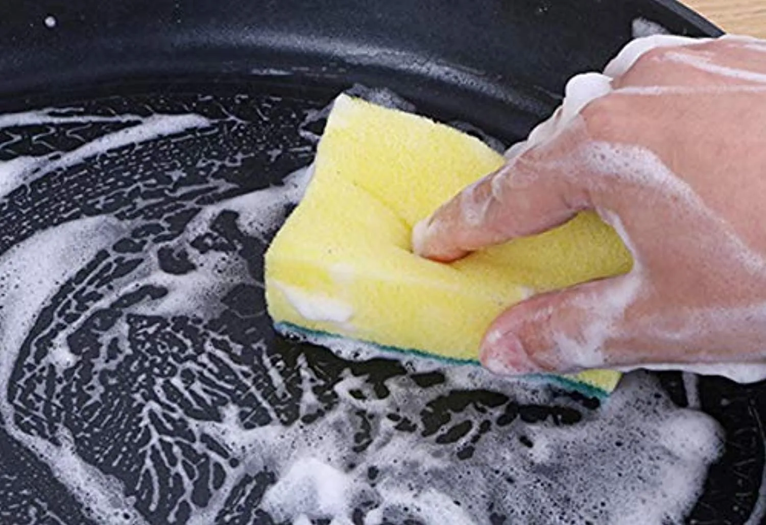 Electomania Kitchen Cleaning Scrubber Pad Sponge Scrub Sponges (Set of 5)