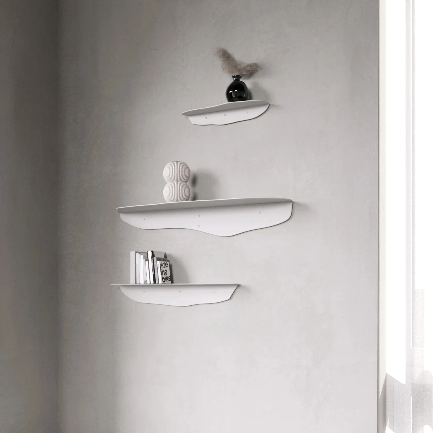 FOLD Wavy Shelf - 3 Size Options