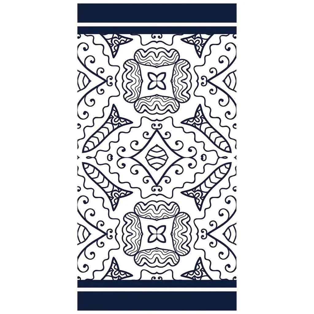 Folklore Ornament Bath Towels