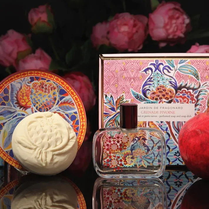 Fragonard - Grenade Pivoine - Soap   Dish