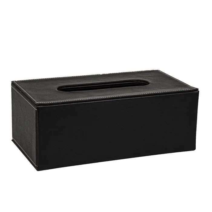 Genieve Tissue Box Black