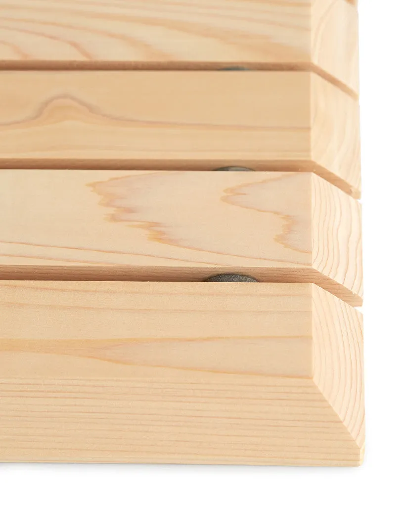 Hinoki Bath Mat - Square