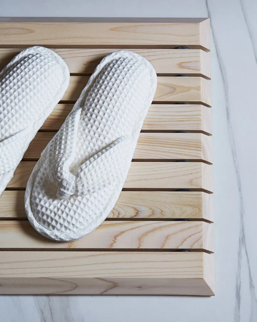 Hinoki Bath Mat - Square
