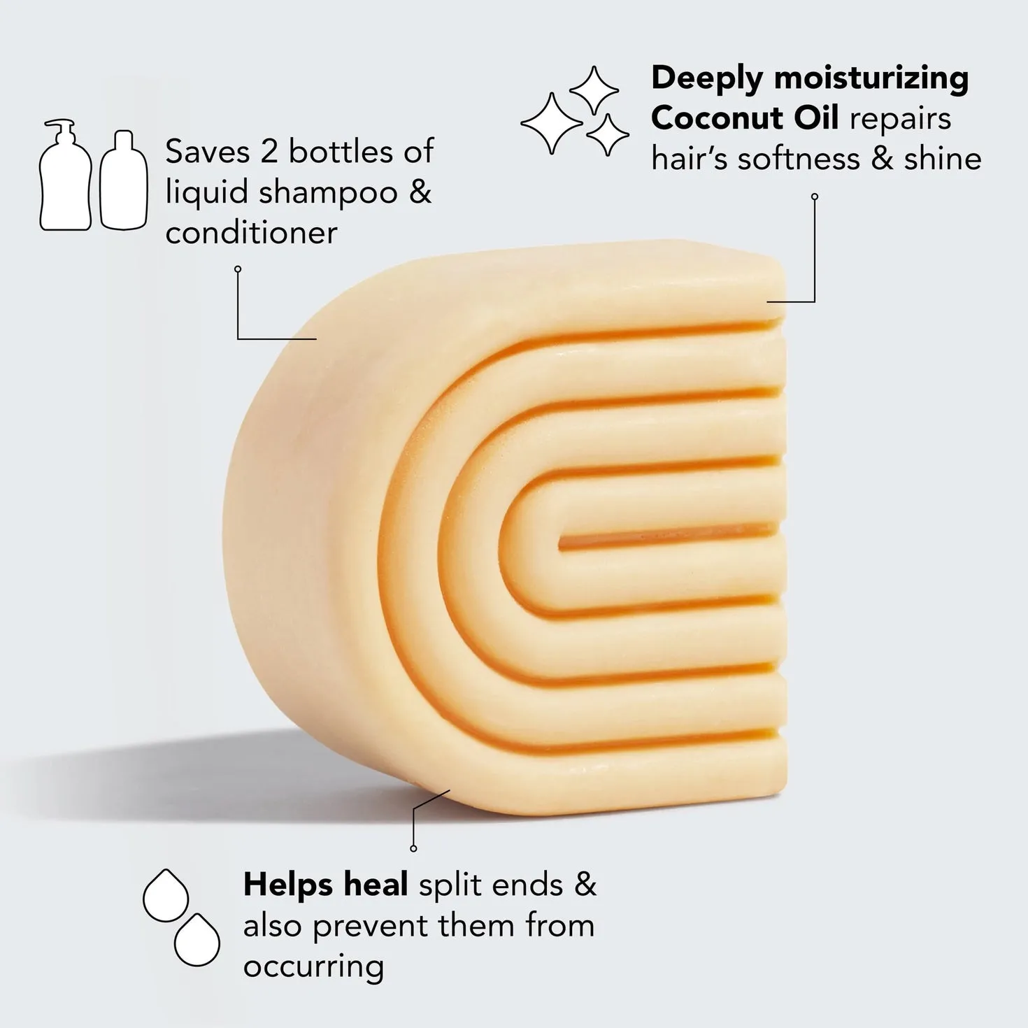 Kitsch Coconut Repair Conditioner Bar