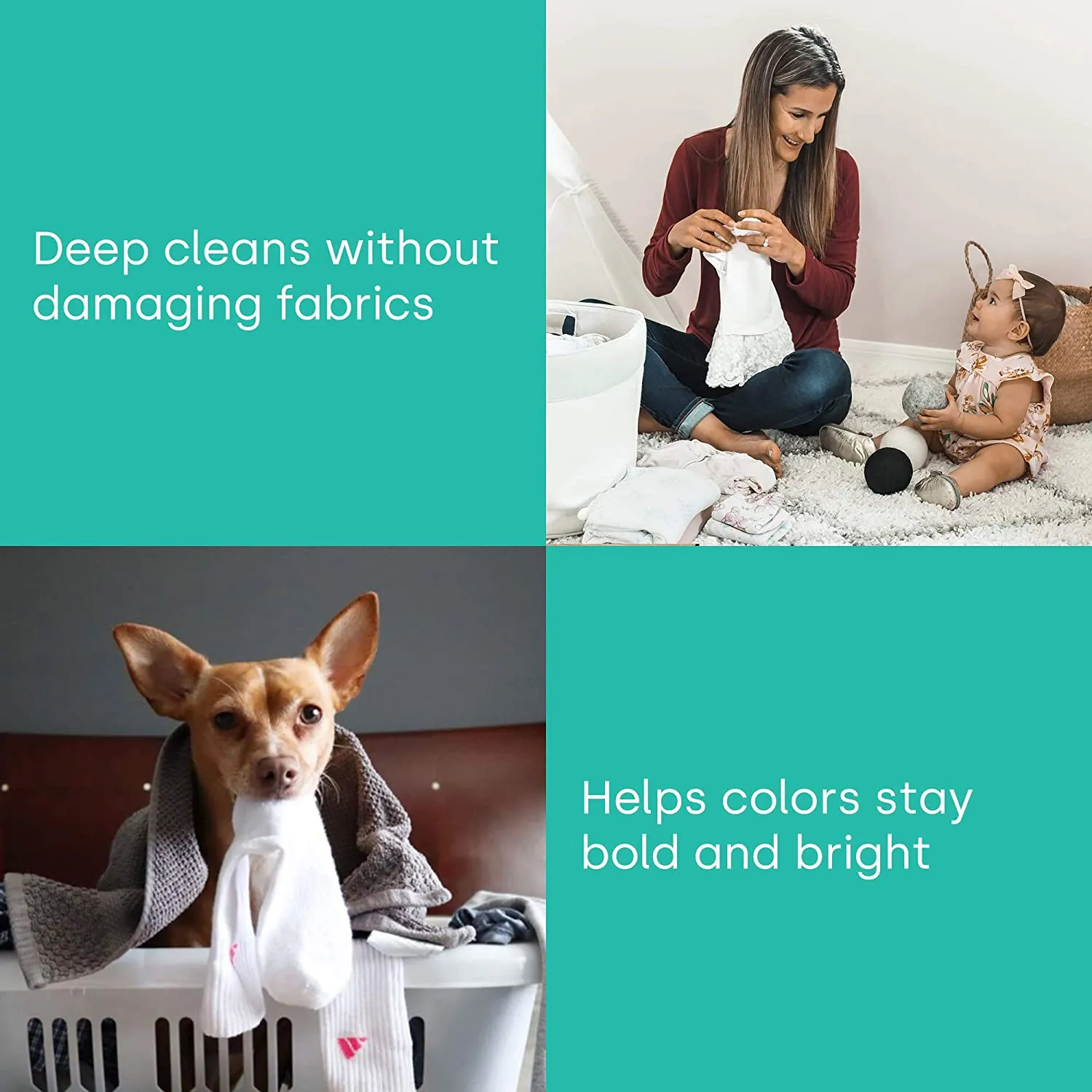 Laundry Detergent Pods, Natural Plant-Based Ingredients, Low Waste Packaging