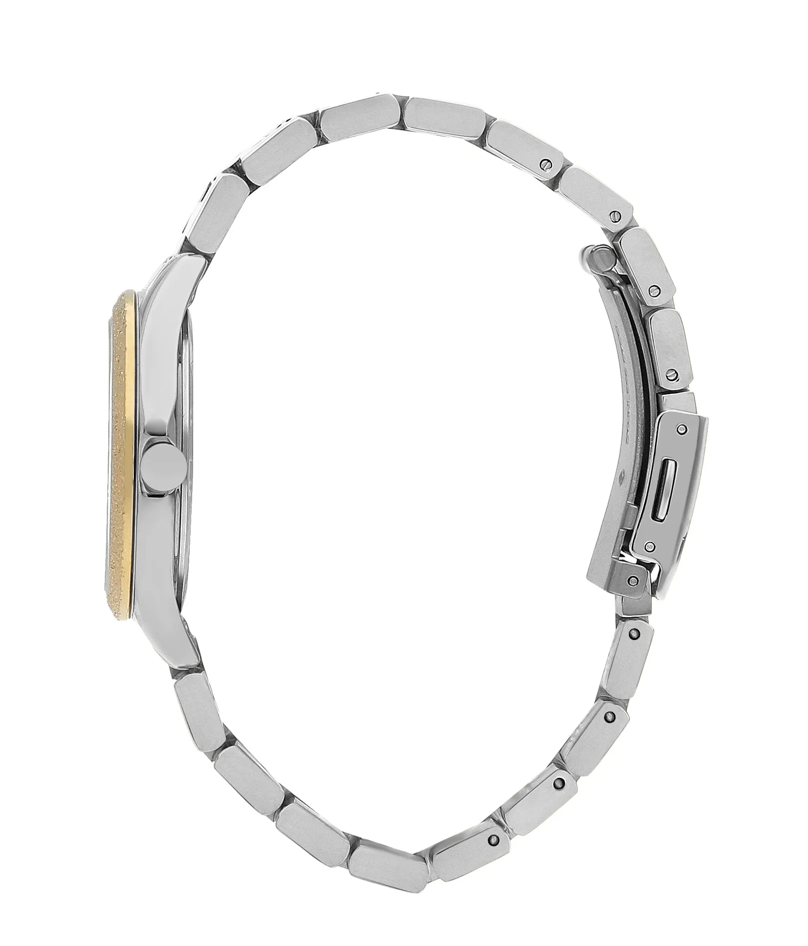 Lee Cooper LC07840.220 Women's Super Metal Silver/Gold Watch