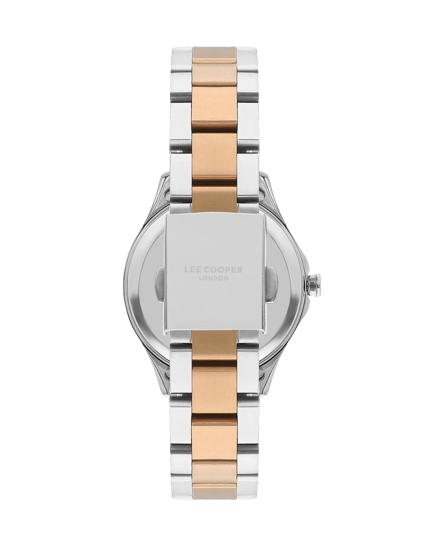 Lee Cooper LC07840.520 Women's Super Metal Silver/Rose Gold Watch