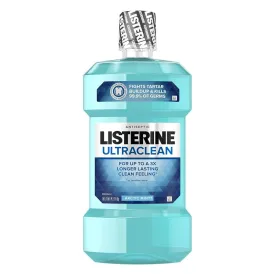 Listerine UltraClean Mouthwash, Arctic Mint,1.5 Liters