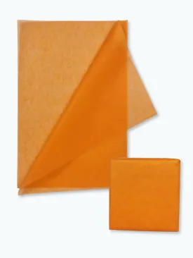 Orange Tissue Paper for Sustainable Packaging- MOQ 100 sheets