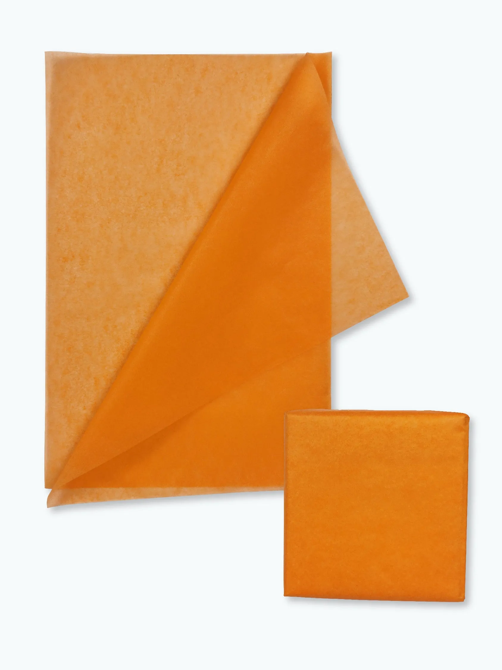 Orange Tissue Paper for Sustainable Packaging- MOQ 100 sheets