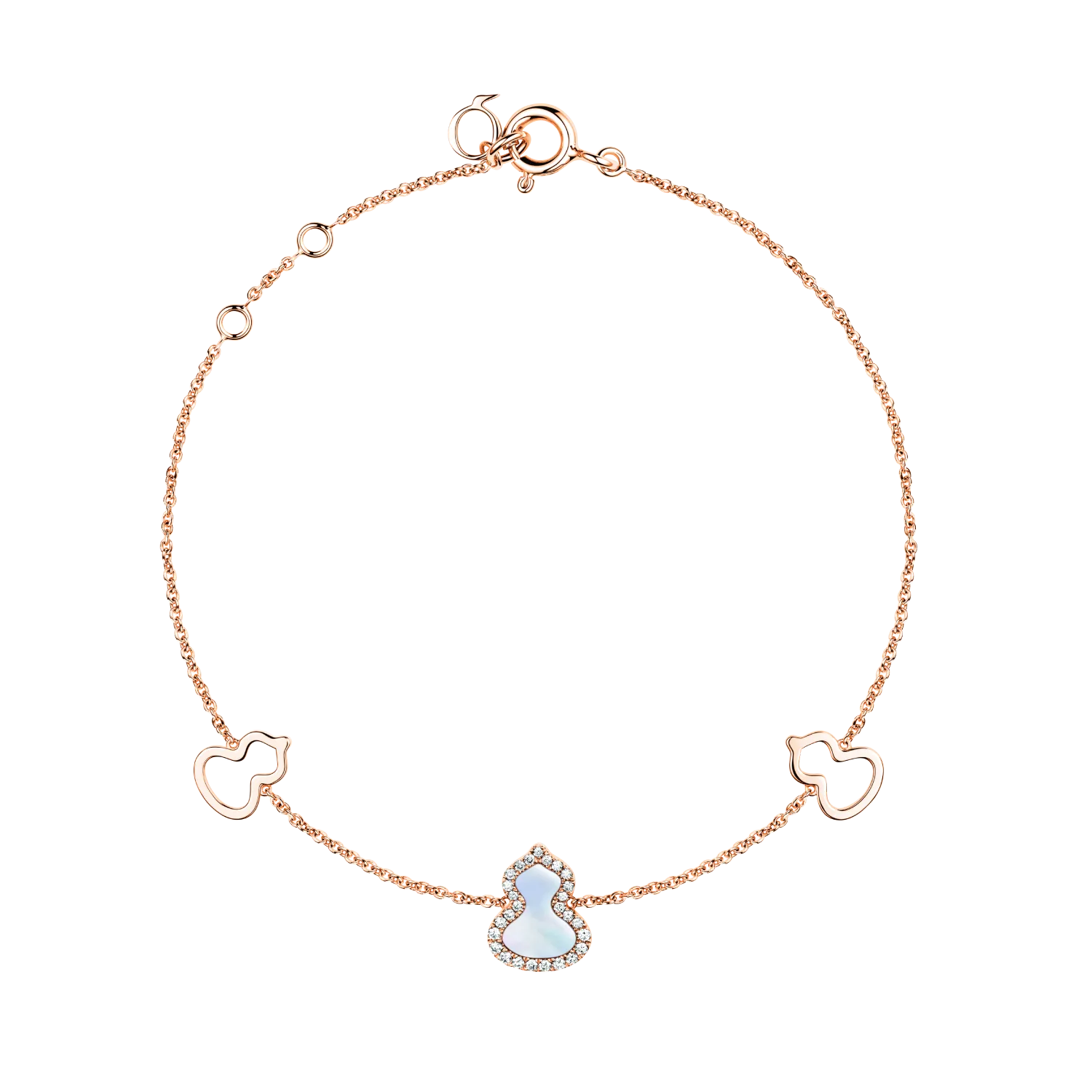 Petite Wulu Bracelet Mother of Pearl