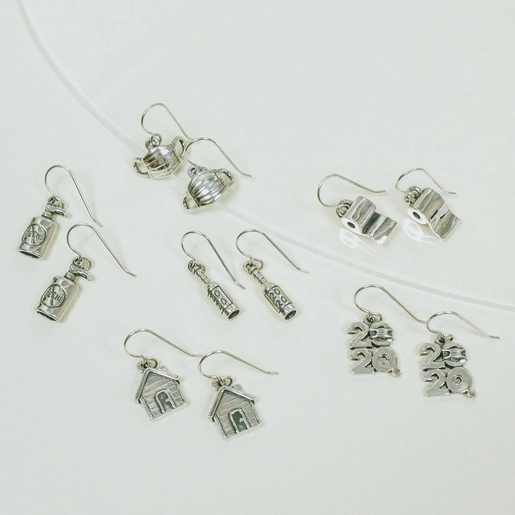 "2 Per Customer" Hand Sanitizer Earrings