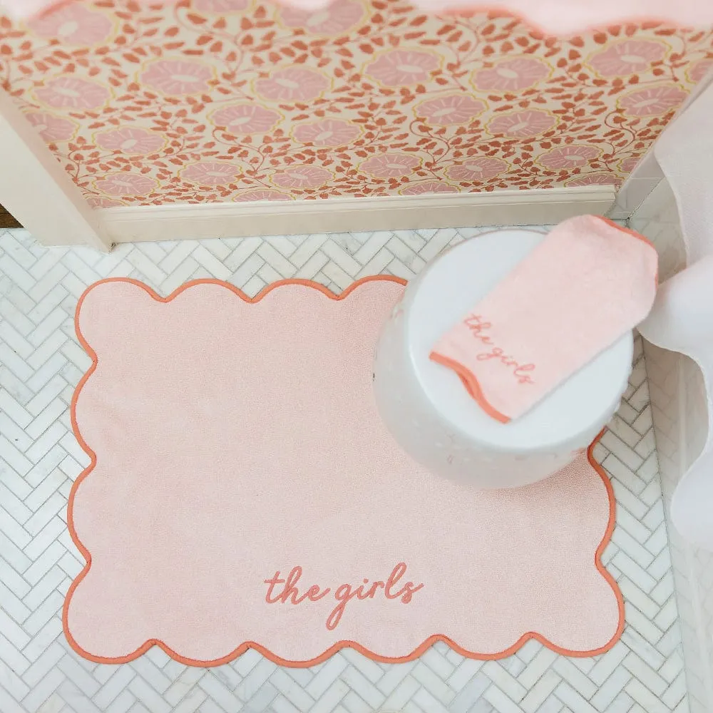 Scallop Bath Mat Bundle