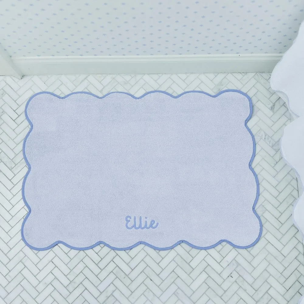 Scallop Bath Mat