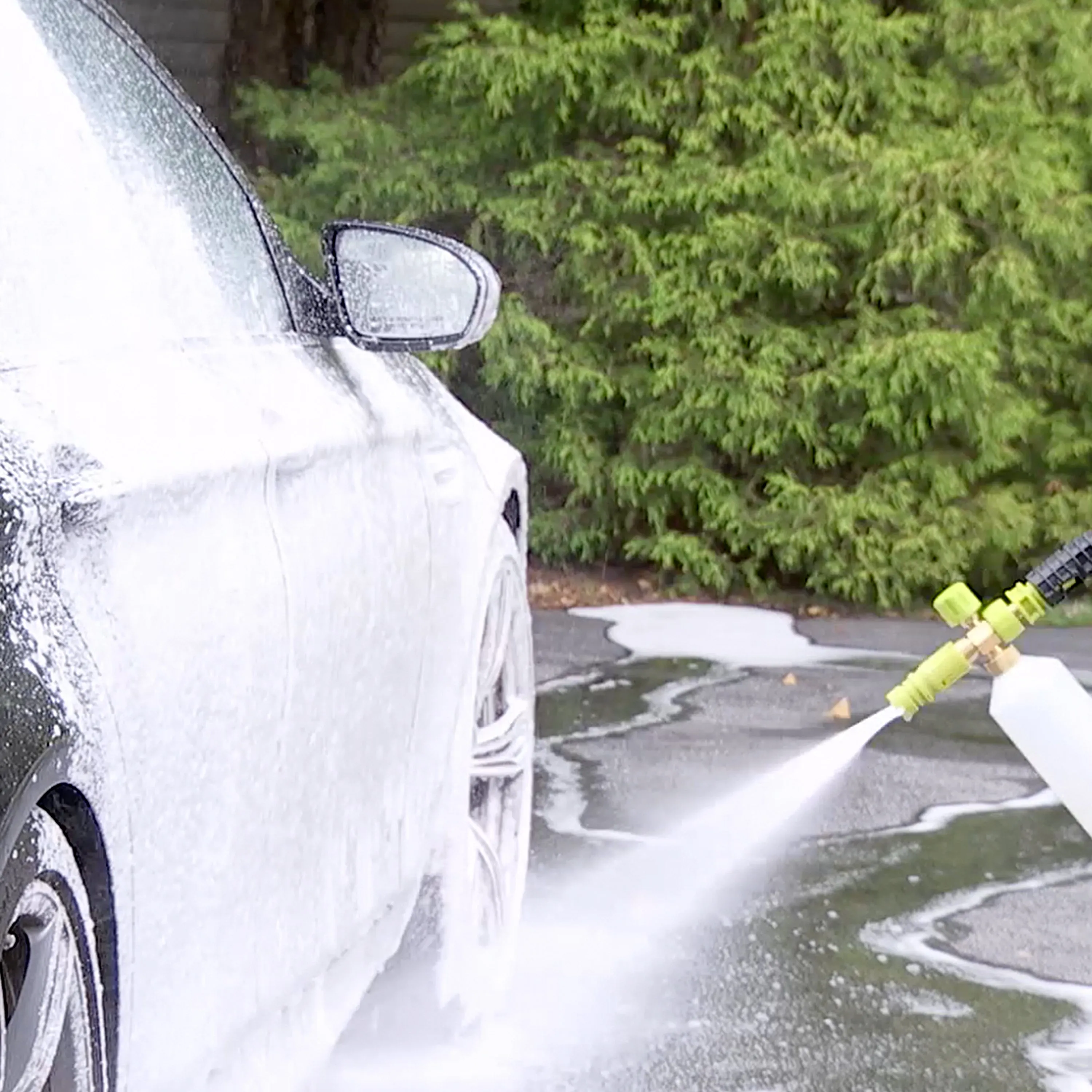 Sun Joe SPX-AW3Q 3-Pack Pressure Washer Auto Snow Foam Trio | Pineapple | Orange-Vanilla | Coconut