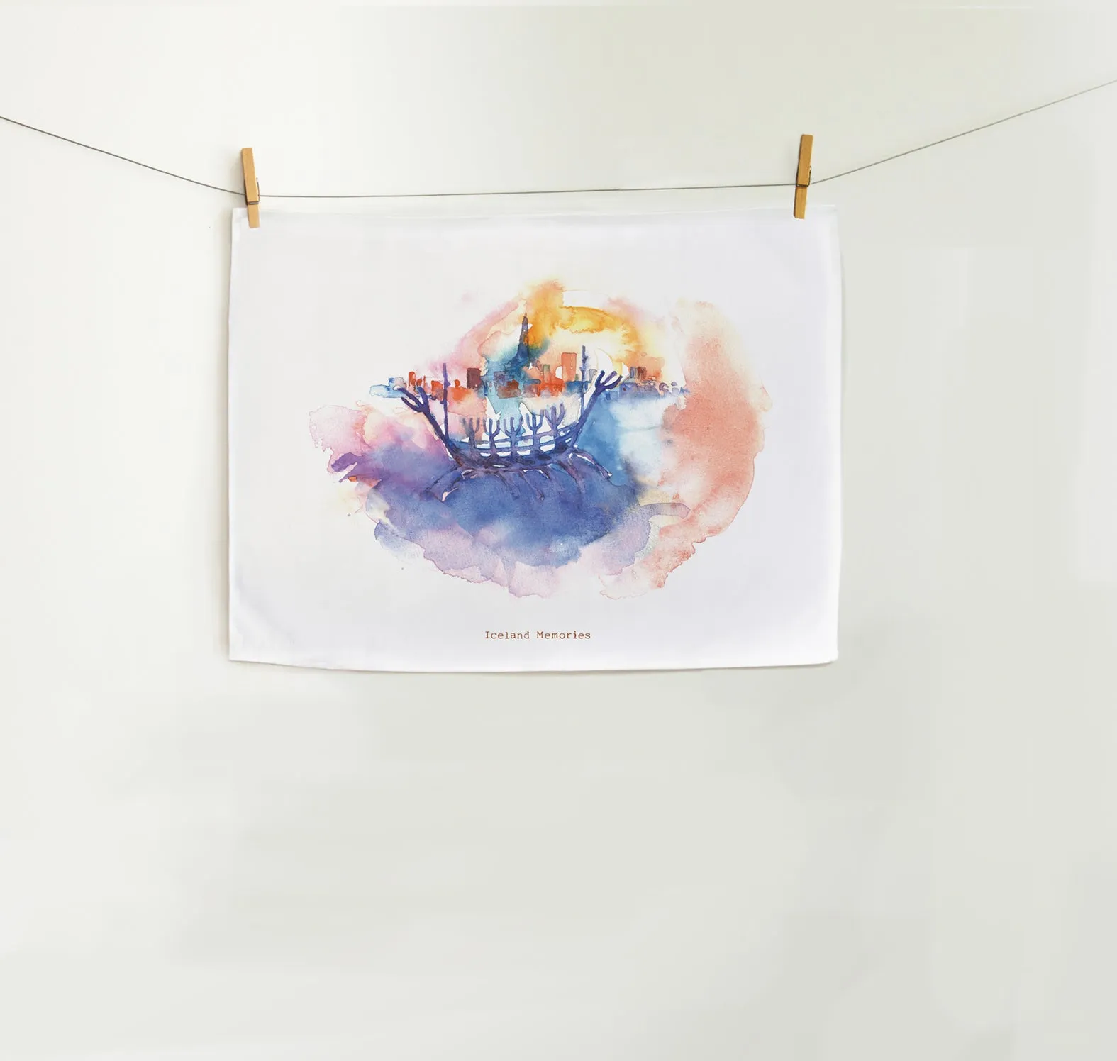 Tea towel - Sun voyager