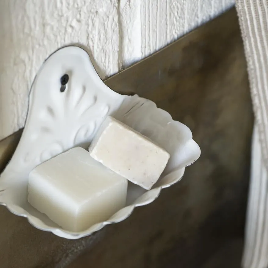 Wall Mounted Enamel Soap Dish
