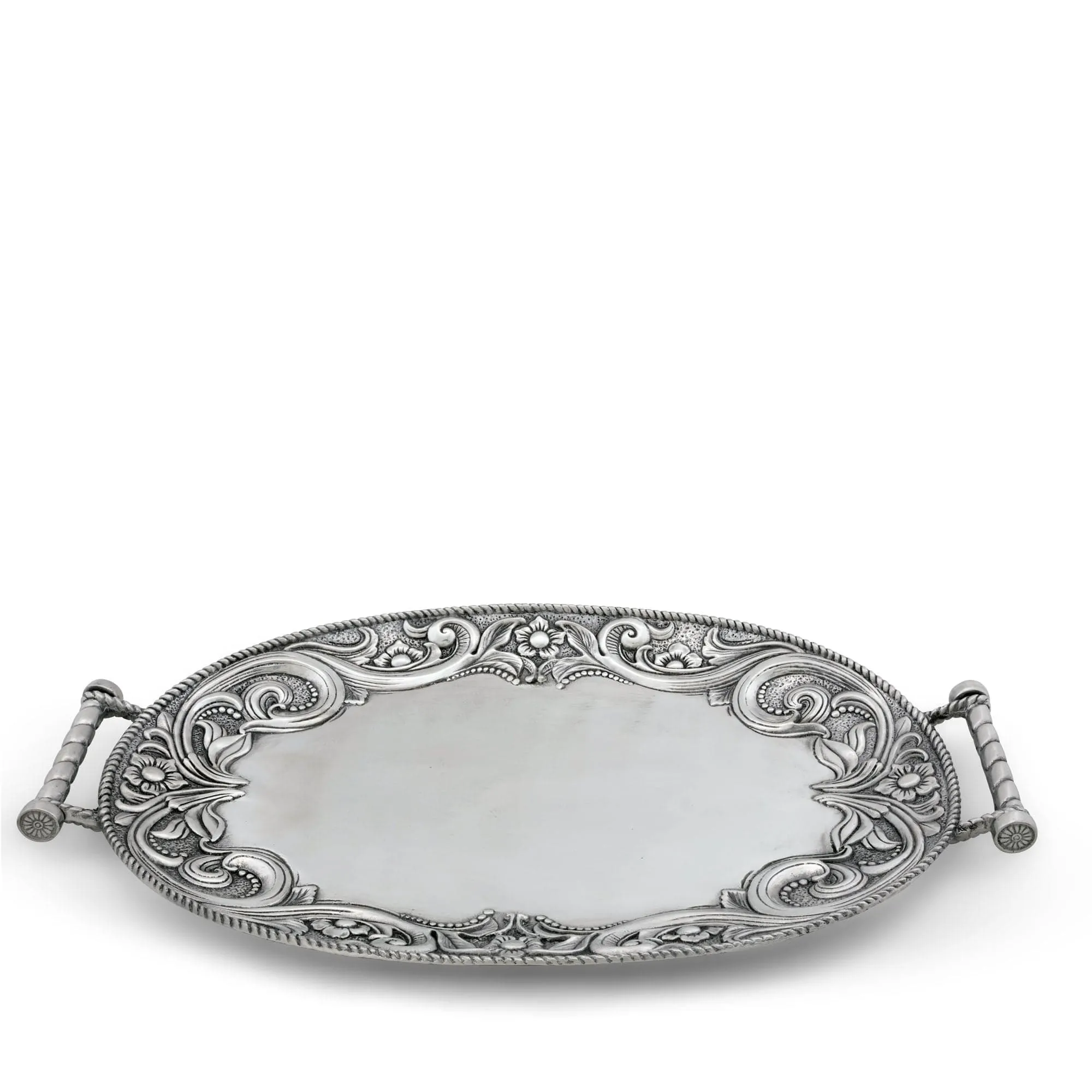Western Leather Serving Tray